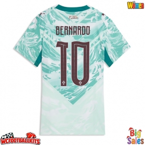 Portugal Bernardo Silva #10 Replica Away Stadium Shirt for Women World Cup 2026 Short Sleeve